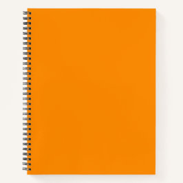 Cuaderno Color sólido Naranja oscuro