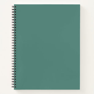 Cuaderno Color sólido ondulado de Wintergreen