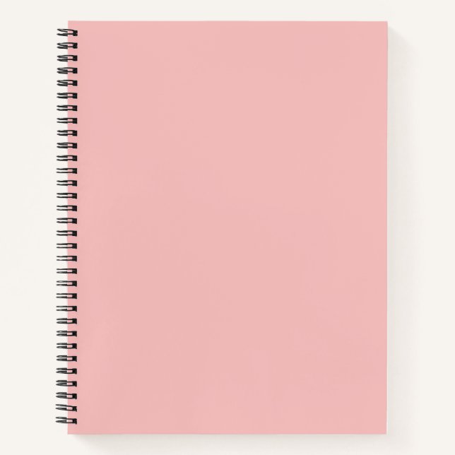 Cuaderno Color sólido rosa español (Anverso)