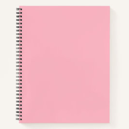 Cuaderno Color sólido rosado del cerezo