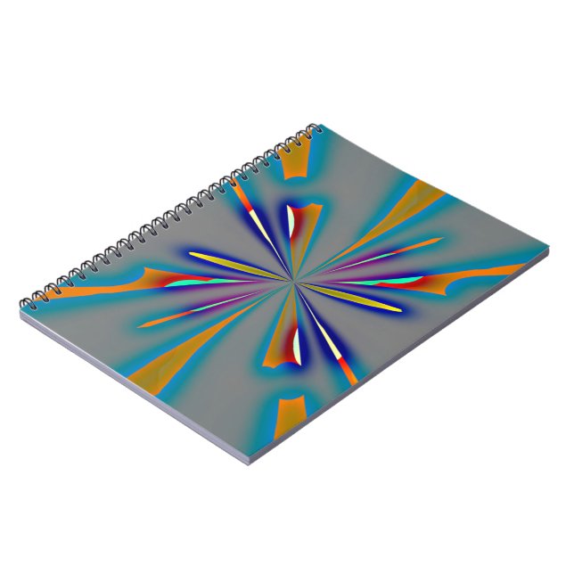 Cuaderno Color Starburst on Grey (Lado Izquierdo)