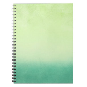 Cuaderno Color verde de fondo amarillo