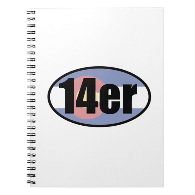 Cuaderno Colorado 14ers (Frente)