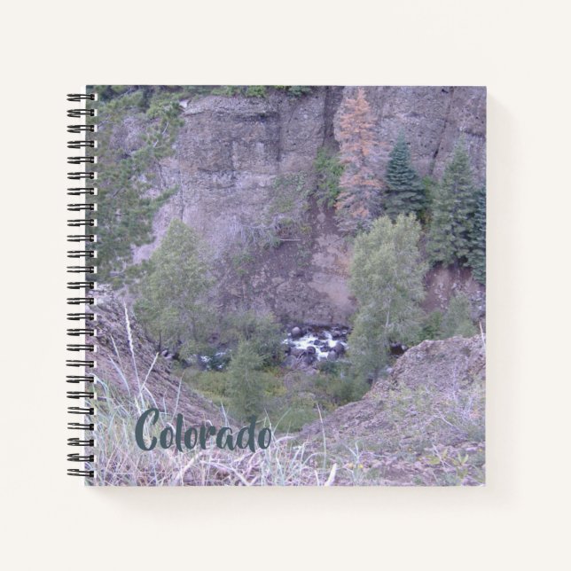 Cuaderno Colorado Mountains Notebook (Anverso)