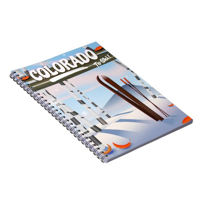 Cuaderno ¡Colorado para esquiar! (Lado Derecho)