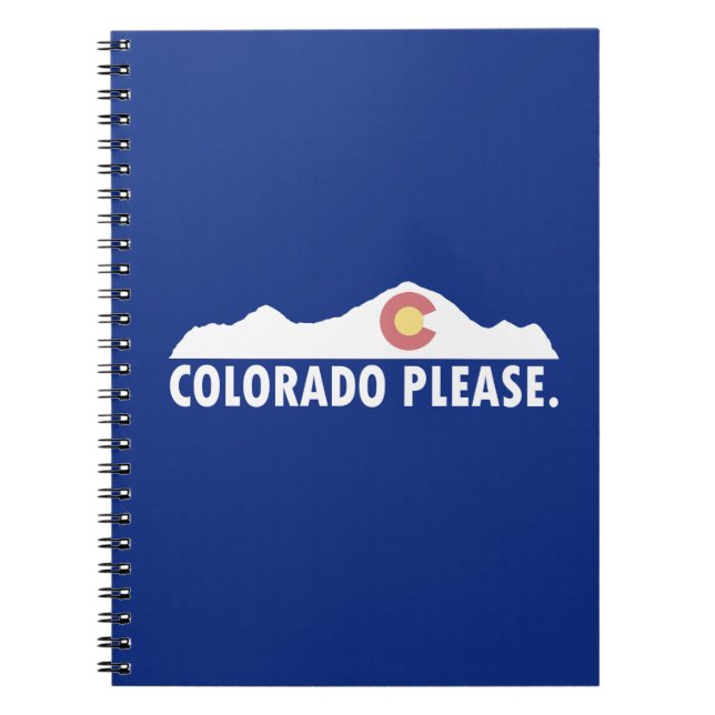 Cuaderno Colorado Please (Frente)