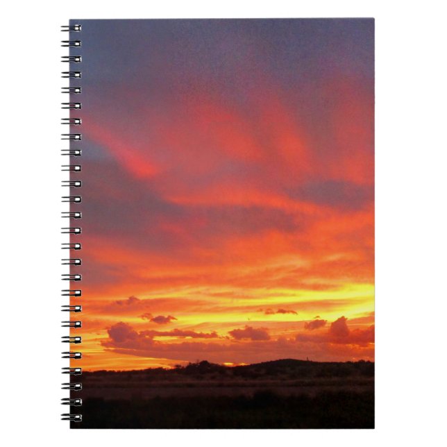 Cuaderno Colorado Sunset (Frente)