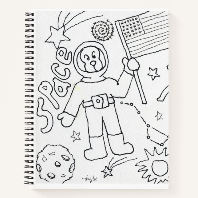 Cuaderno Colorea Tu Propio Espacio (Anverso)