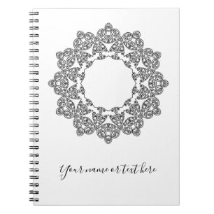 Cuaderno Colorea tu propio MANDALA - Libro de colorear DIY