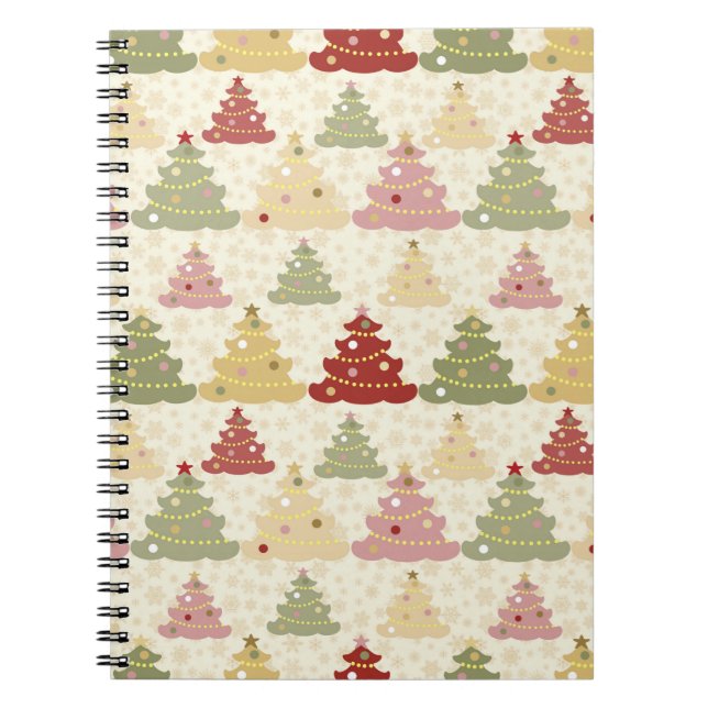 Cuaderno Colored Christmas tree (Frente)