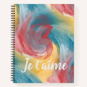 Cuaderno Colores audaces de tinte y colores páinteros acuar