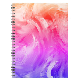Cuaderno Colores brillantes de luz giratoria