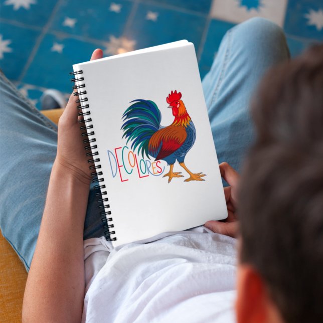 Cuaderno Colores Cursillo Colorful Rooster (Subido por el creador)