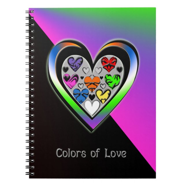 Cuaderno Colores de amor (Frente)