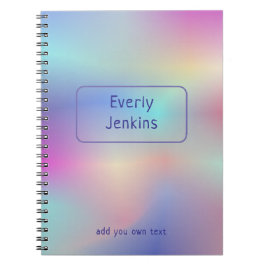 Cuaderno colores de cd holográficos