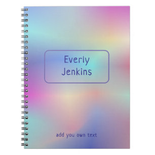 Cuaderno colores de cd holográficos