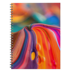 Cuaderno Colores de montaña pintan arte colorido