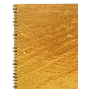 Cuaderno Colores de oro de la pared de hormigón textureabst