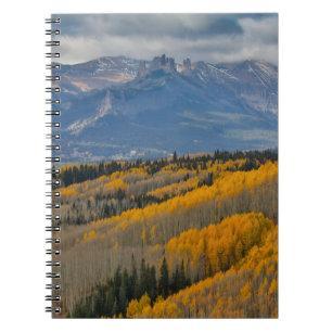 Cuaderno Colores de otoño en arboledas de álamos