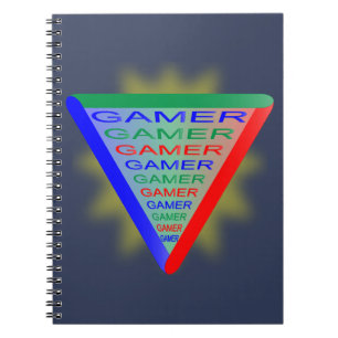 Cuaderno Colores del sistema de juegos para jugadores 3 RGB
