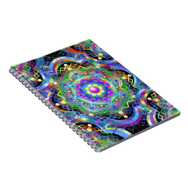 Cuaderno Colores del Universo Mandala (Lado Derecho)