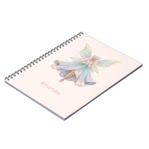 Cuaderno Colores pastel de ángel mágico hada