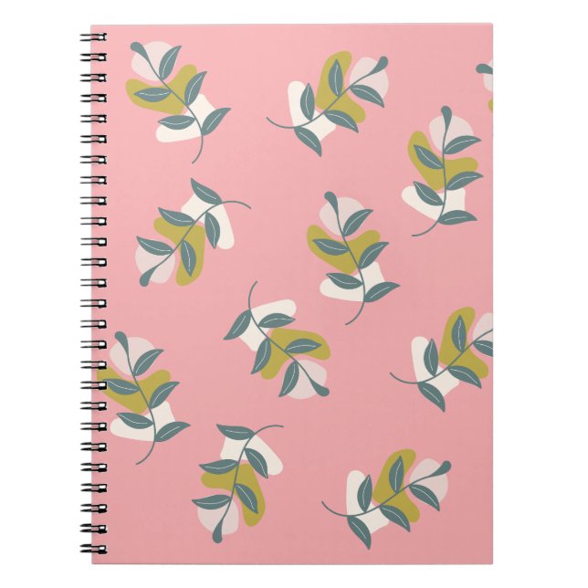 Cuaderno Colores pastel y naturaleza oníricos (Frente)
