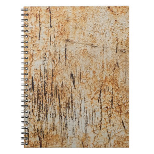 Cuaderno Colores rústicos entrelazados en textura metalizad