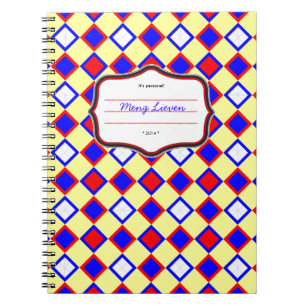 Cuaderno Colores sajones