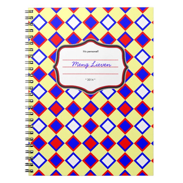 Cuaderno Colores sajonios (Frente)