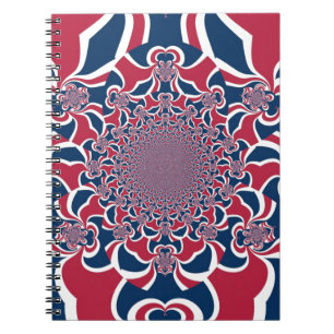 Cuaderno Colores unidos: Colorido patrón global