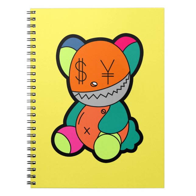 Cuaderno Colorful bear (Frente)