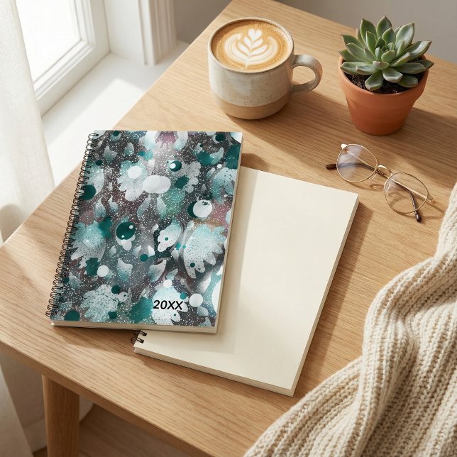 Cuaderno Colorful geometric abstract contemporary art (Subido por el creador)