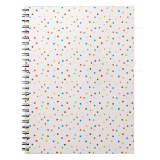 Cuaderno Colorful Painted Dots