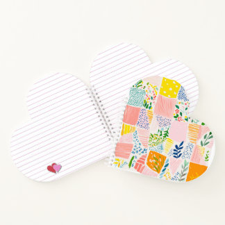 Cuaderno Colorful Pastel Patchwork Preppy