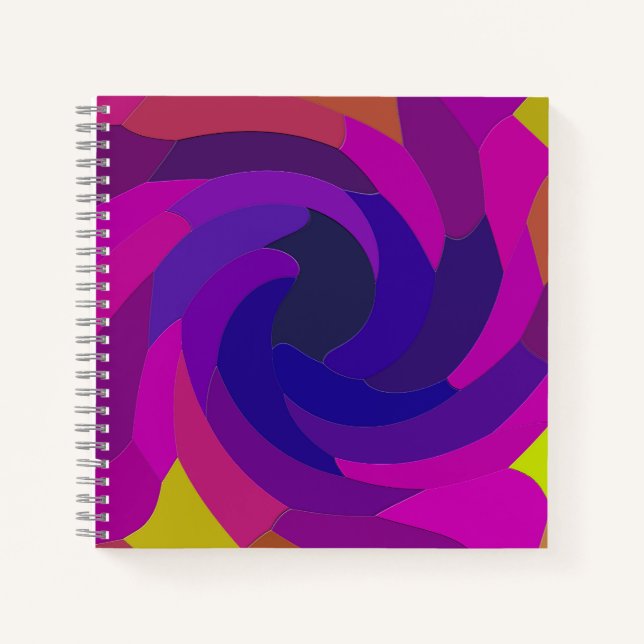 Cuaderno Colorful Rose..... (Anverso)