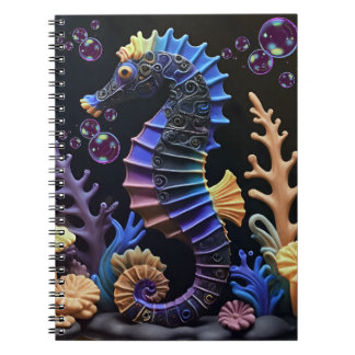 Cuaderno  Colorful Seahorse