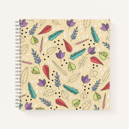 Cuaderno Colorida hoja de otoño Medley