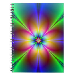 Cuaderno Colorida Neon Daisy