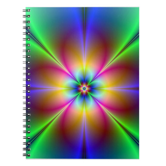 Cuaderno Colorida Neon Daisy (Frente)