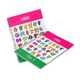 Cuaderno Coloridas ABC