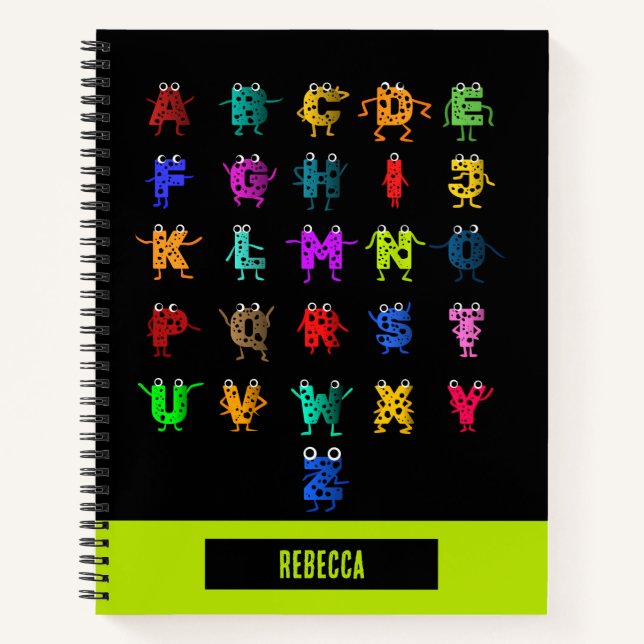 Cuaderno Coloridas ABC (Anverso)