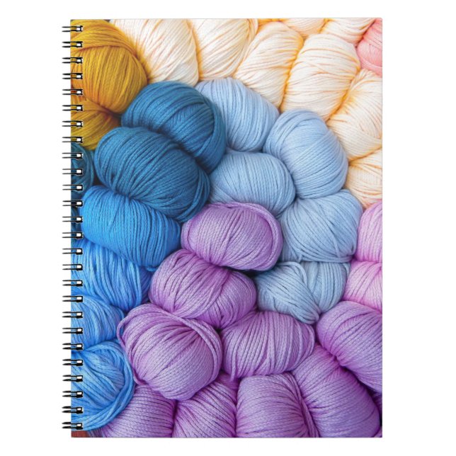 Cuaderno Coloridas Bolas Yarn (Frente)