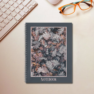Cuaderno Coloridas hojas otoño de otoño Bloc de notas