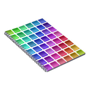 CUADERNO COLORIDAS PLAZAS DE BALDOSAS