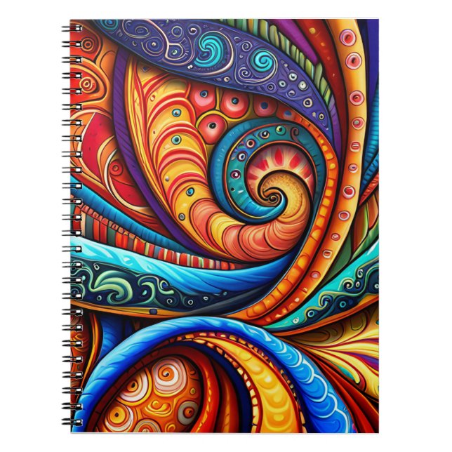Cuaderno Coloridas Y Vivas Bañeras (Frente)