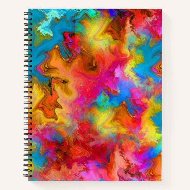 Cuaderno colorido (Anverso)