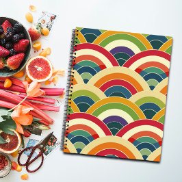 Cuaderno Colorido Boho Arcoíris
