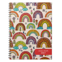 Cuaderno Colorido del Arcoíris