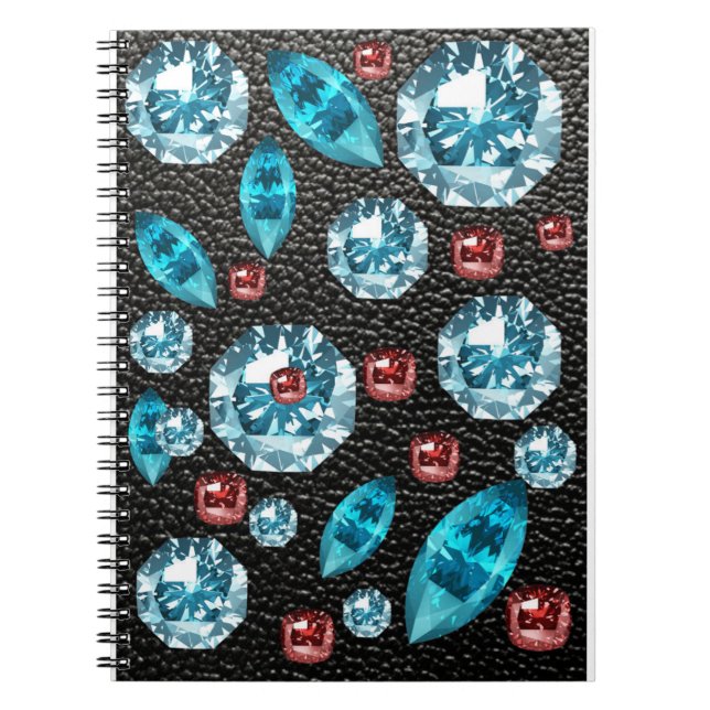 Cuaderno colorido estilo Jewels (Frente)